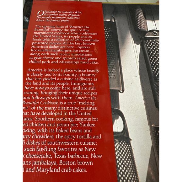 America Beautiful Cookbook HCDJ 1990 - Picture 2 of 7